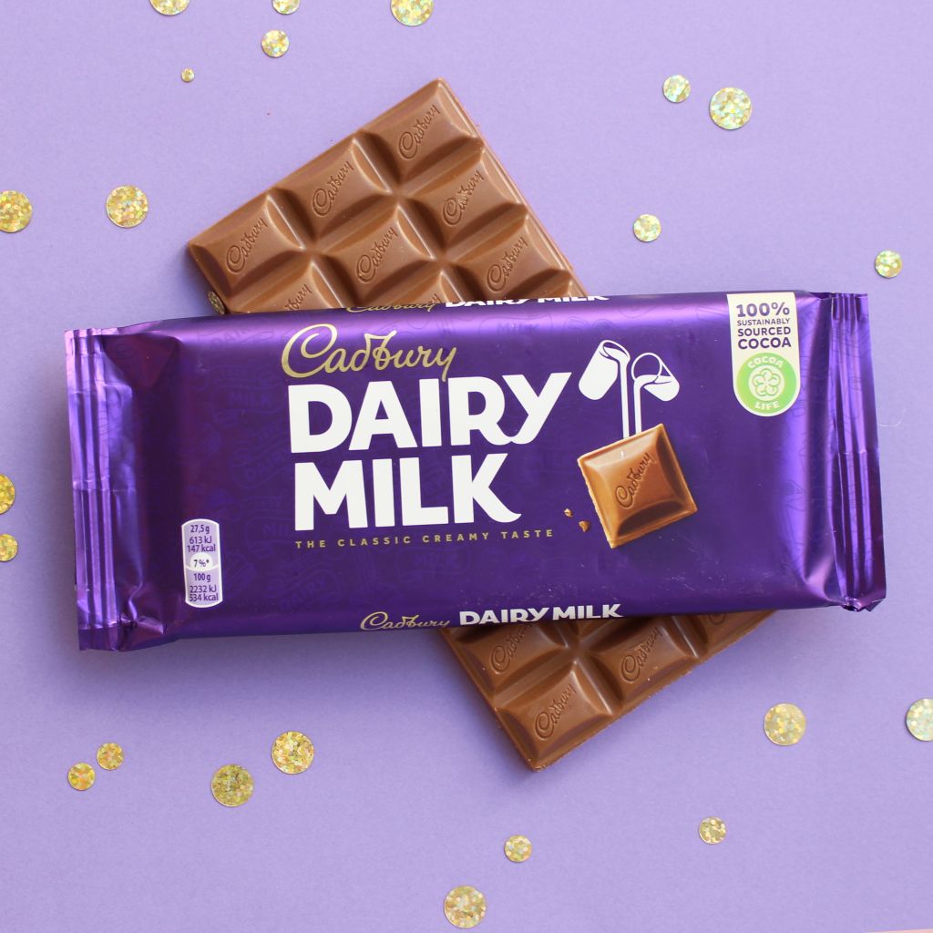 Cadbury Dairy Milk Chocolate Bar 110gr