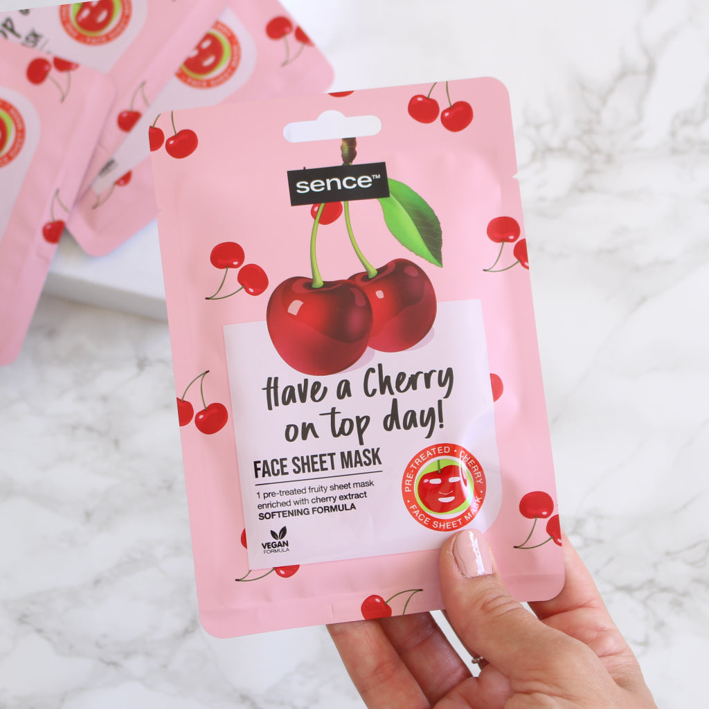 Mascarilla Facial Suavizante - Cereza