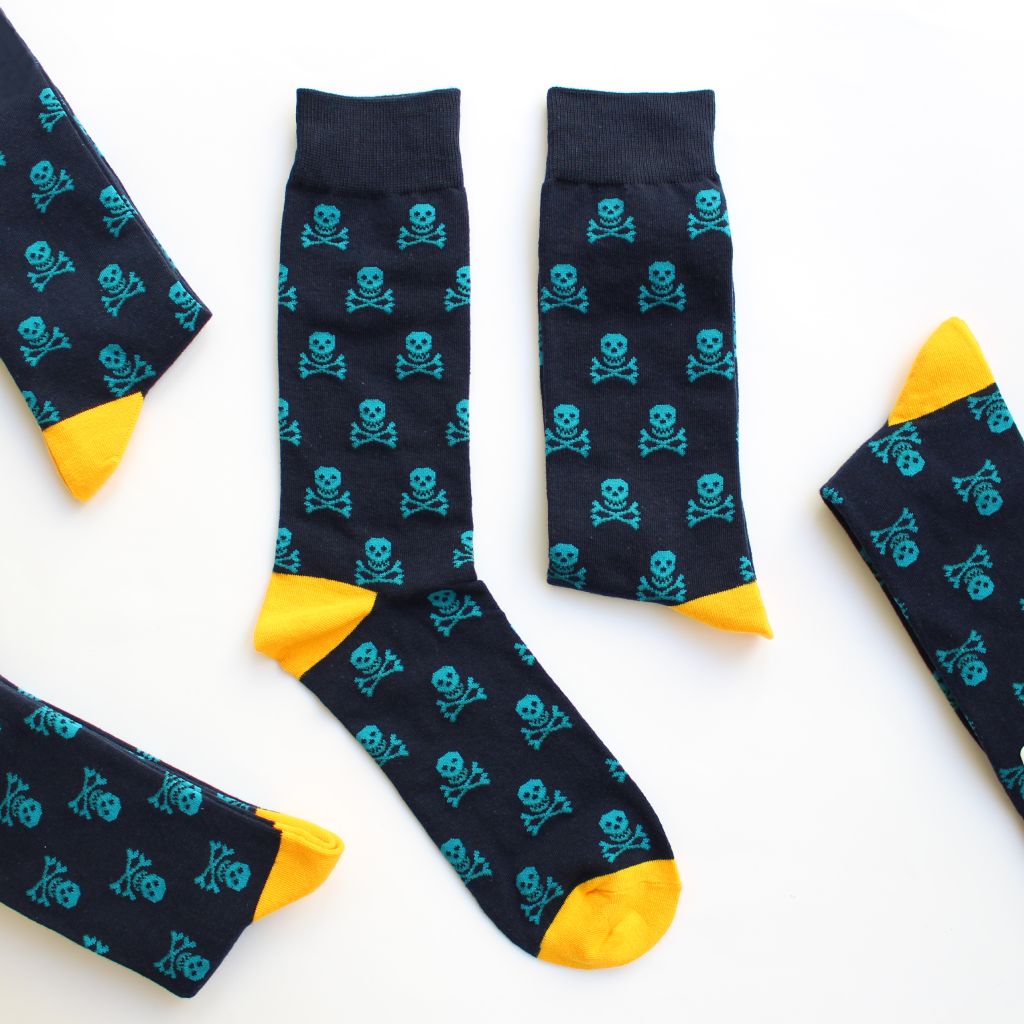 Calcetines con Calaveras para Hombre