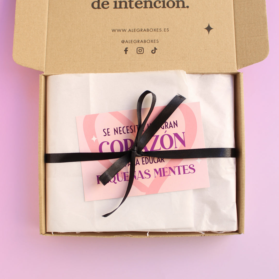 Para La Mejor Profesora - Caja Regalo para Profesoras