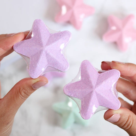 Bombas de Baño con Forma de Estrella