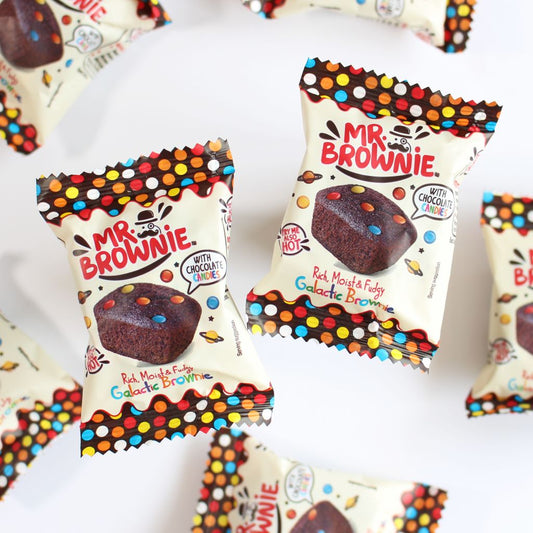 Mini Brownies con Caramelos de Chocolate (2 unidades)