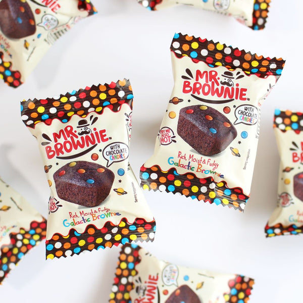 Mini Brownies con Caramelos de Chocolate (2 unidades)