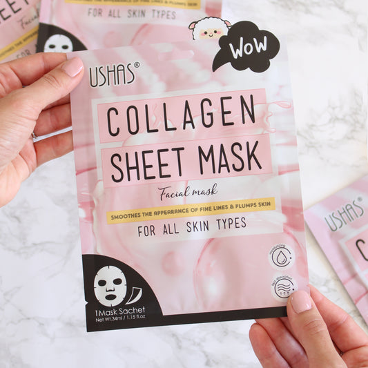 Mascarilla Facial con Colágeno