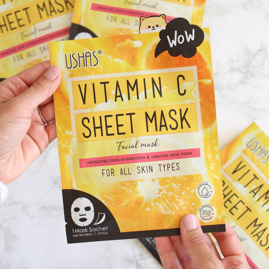 Mascarilla Facial con Vitamina C