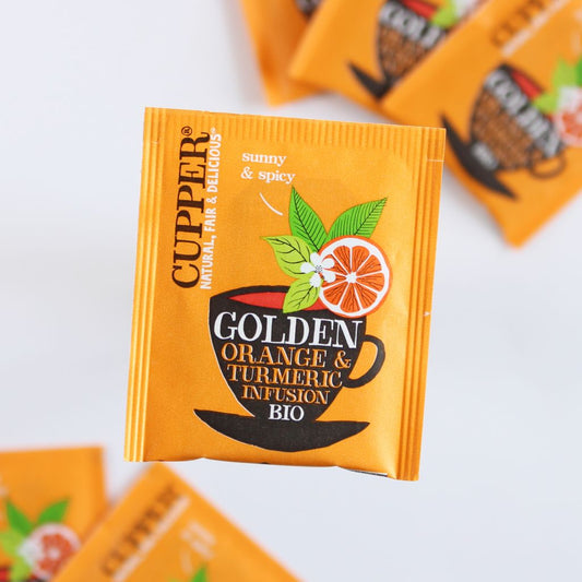 Infusión Ecológica - Naranja y Cúrcuma (5 bolsitas)