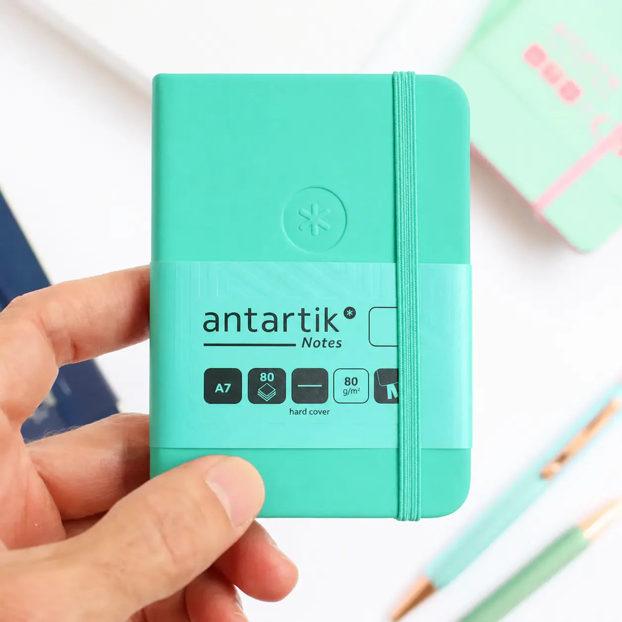Turquoise A7 Notepad
