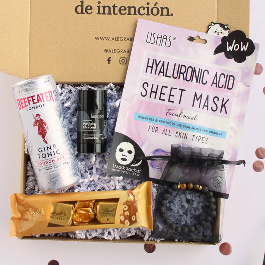 Caja regalo para hombre para enviar a domicilio de Alegra Treat Boxes
