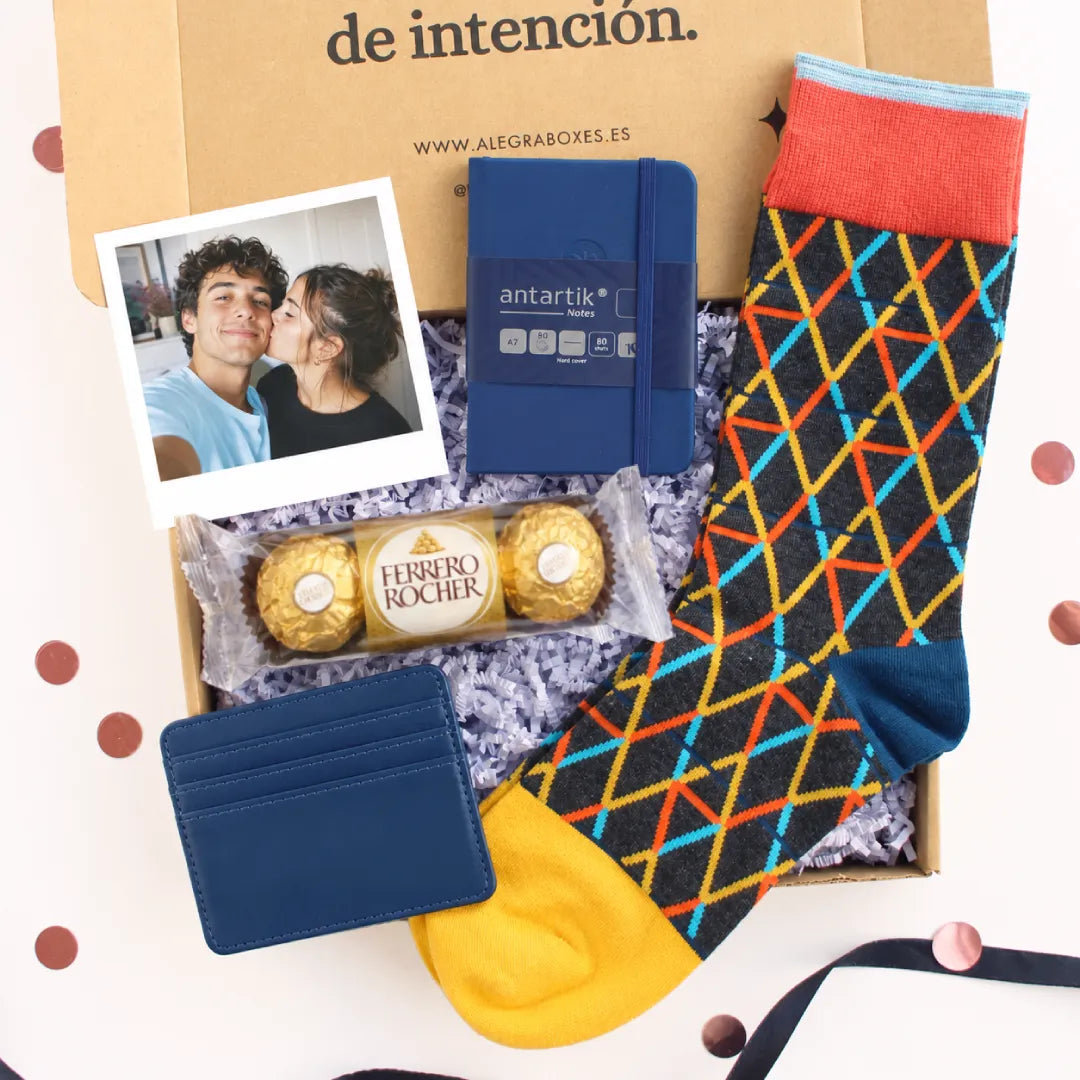 Sólo Para Él - Caja Regalo para Hombre para Enviar