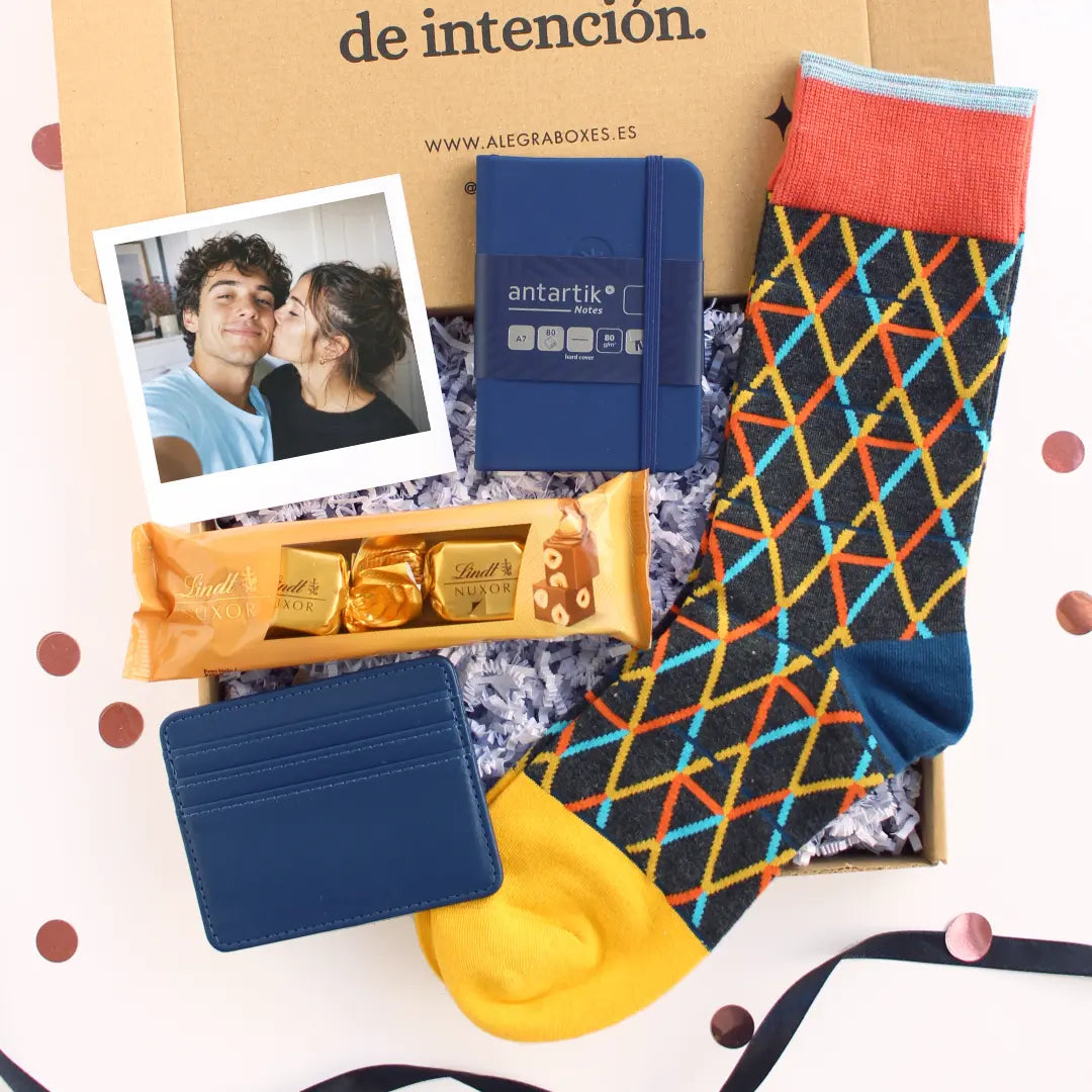 Sólo Para Él - Caja Regalo para Hombre para Enviar