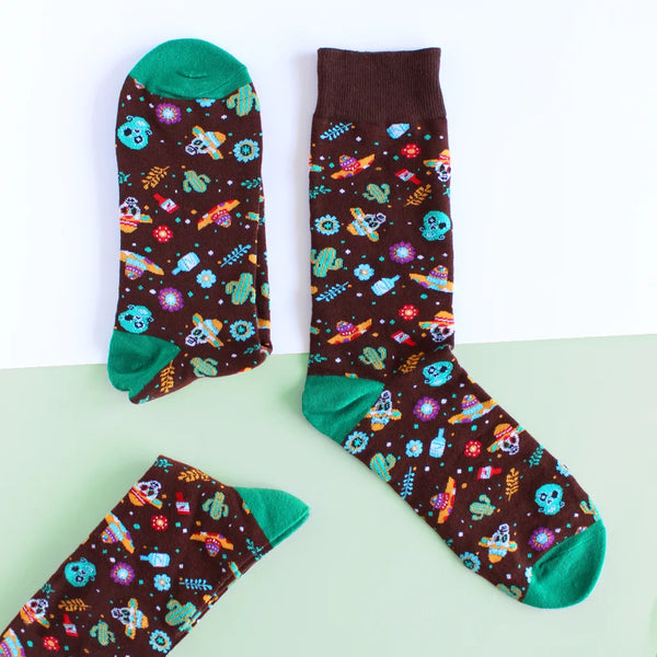 Calcetines para Hombre Mexican Space (Talla 40-46)