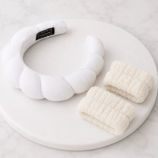 Pink Plush Hairband