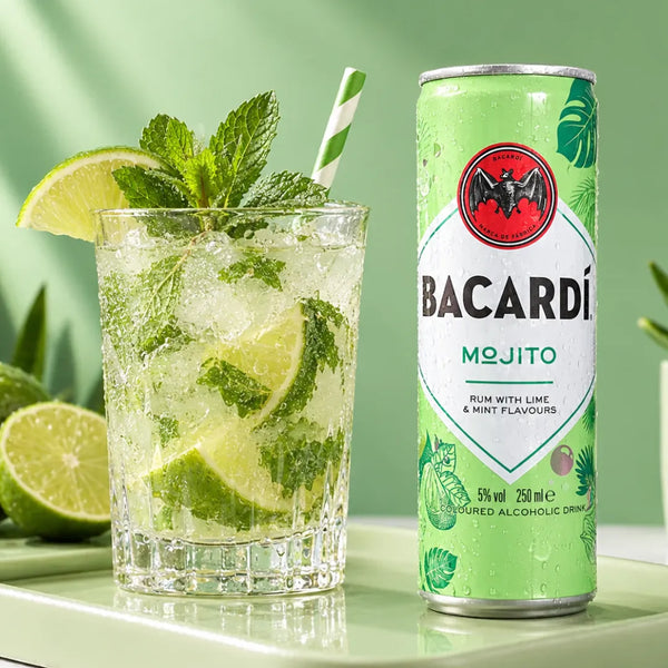 Ron Bacardí - Mojito con Lima y Mint 250ml