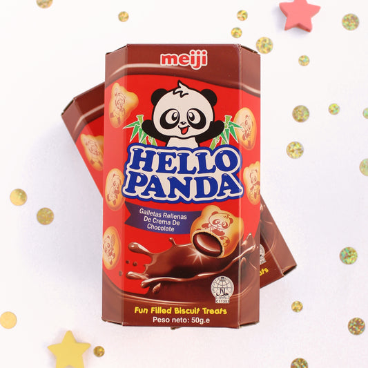 Hello Panda - Galletas Rellenas de Crema Sabor Chocolate
